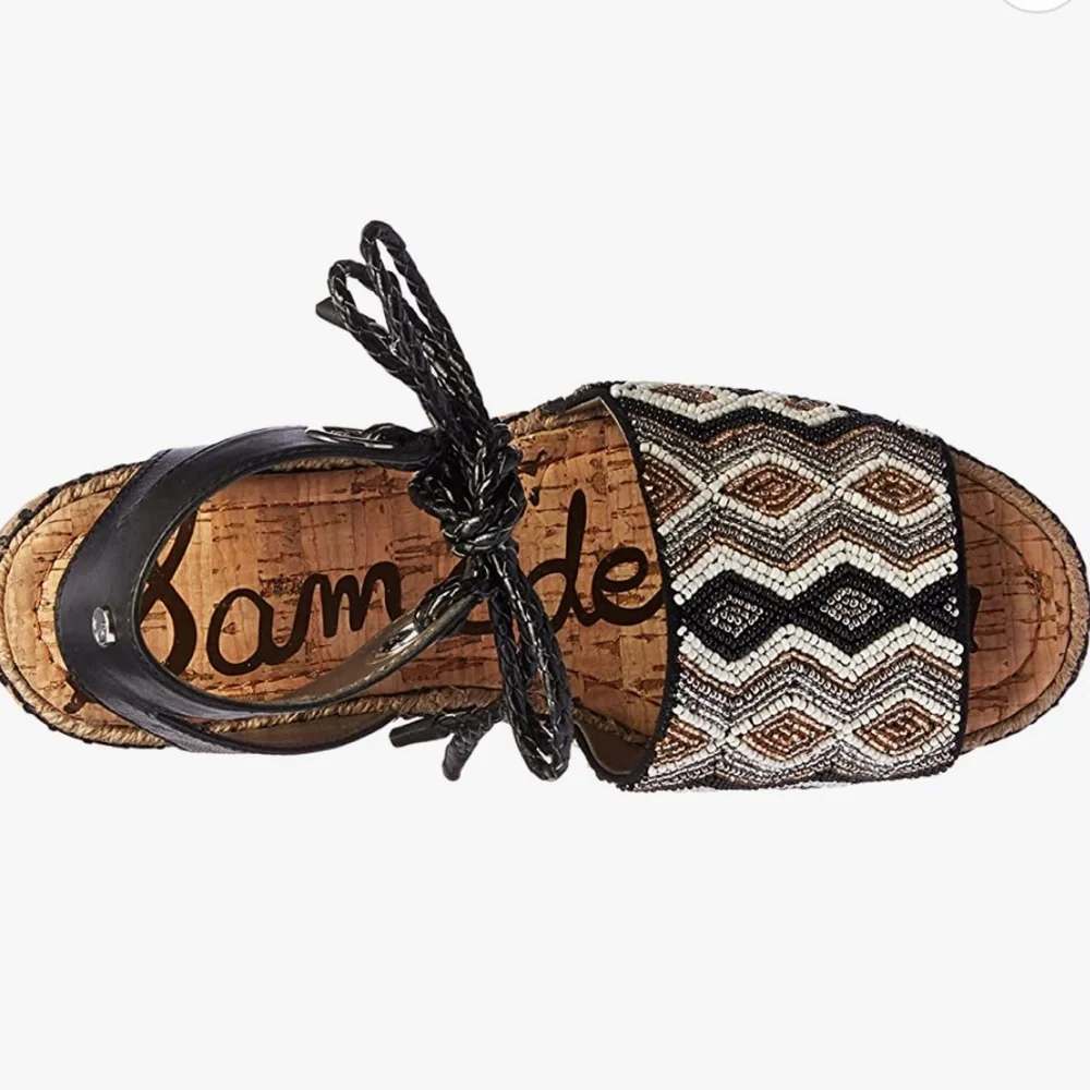 Sam Edelman Women's Neera Espadrille Wedge Sandal Size 9